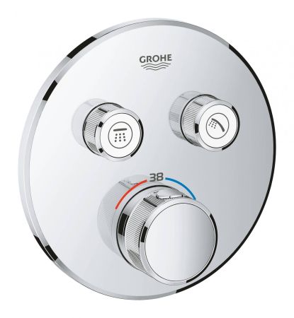 Термостат для душа GROHE GROHTHERM SMART CONTROL 29119000 (хром), шт, артикул 29119000