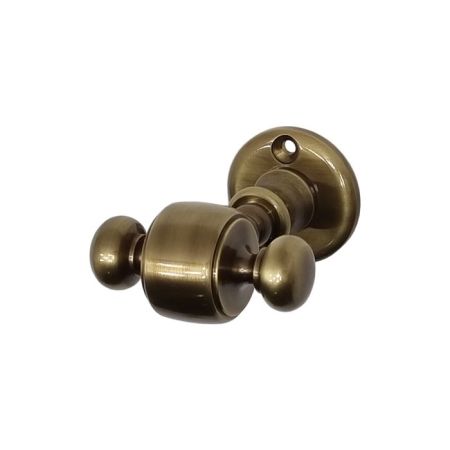 Devon First Class Крючок двойной, цвет бронза, артикул DD33330BR