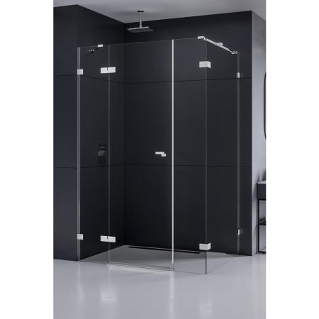 Душевое ограждение NEW TRENDY EVENTA PLUS L 110x80x200 EXK-0152 (хром), артикул EXK-0152