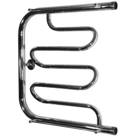 Водяной полотенцесушитель Тругор ПМ 2 П 60x70 с полкой Хром, артикул ПМ2/6070П