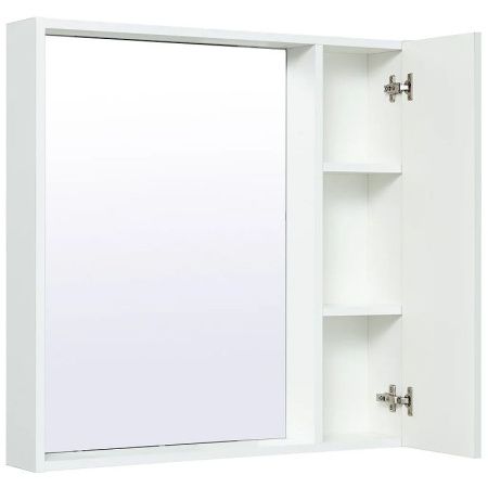 Зеркало со шкафом Runo Манхэттен 65 4620750029180 Белое