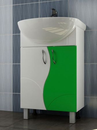 Тумба под раковину Vigo Alessandro 55 Белая, артикул А-0-550В(Уют)