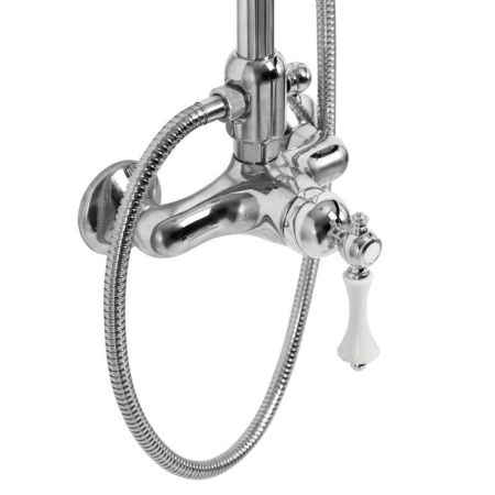 Душевая стойка со смесителем, верхним и ручным душем CEZARES MARGOT-CD, артикул MARGOT-CD-01-M