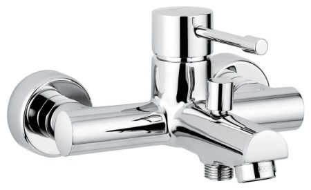 Emmevi Eden, однорычажный смеситель для ванны без набора для душа, цвет хром, артикул 71001/CR