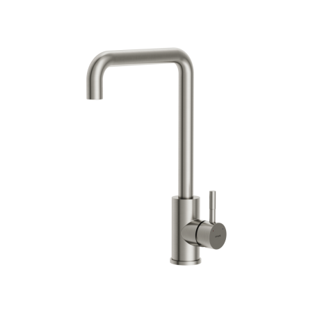 Смеситель для кухни Cersanit COMO однорычажный с п-образным изливом сатин (64845), артикул 64845