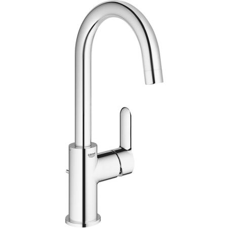 Смеситель для раковины GROHE BauEdge с донным клапаном, L-Size, хром (23760000) Смеситель для раковины GROHE BauEdge с донным клапаном, L-Size, хром (23760000)