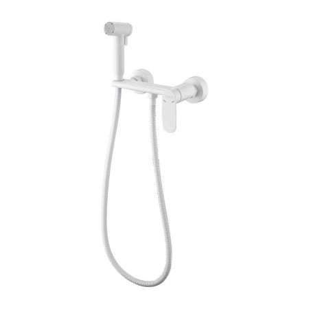 Гигиенический душ со смесителем Haiba HB5516-8, белый, артикул HB5516-8
