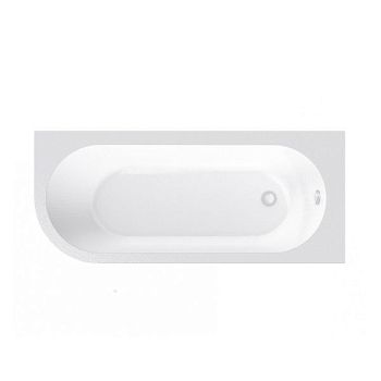 Ванна акриловая правосторонняя Vayer Irena Гл000026132, 170х72