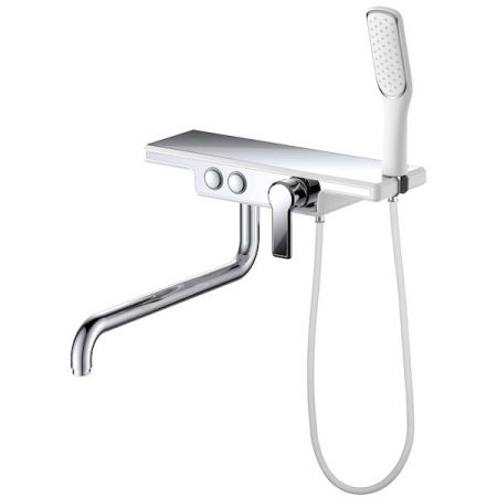 Смеситель для ванны D&K Berlin Steinbeis DA1443316 Хром Белый