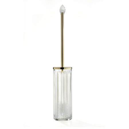 Ёршик, 3SC, Montblanc, ширина, мм-110, глубина, мм-110, высота, мм-660, напольный, материал колбы-хрусталь, цвет колбы-прозрачный, цвет-золото матовое, артикул MB17ACRGO