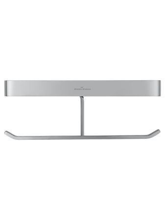 Двойной держатель для туалетной бумаги с полкой WONZON & WOGHAND LOTTE, Хром (WW-8356A), артикул WW-8356A