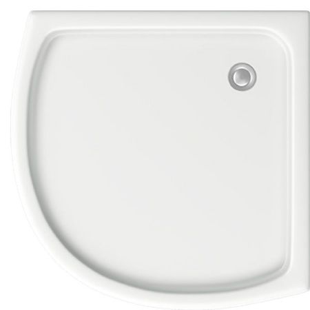 Акриловый поддон для душа Bas Плуто 90x90 Белый