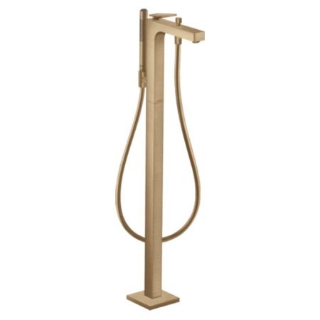 AX Citterio Смеситель для ванны напольный, тек., цвет шлифованная бронза