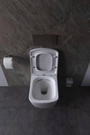 Чаша подвесного унитаза Allen Brau Liberty 4.33004.20 белый глянец, артикул 4.33004.20