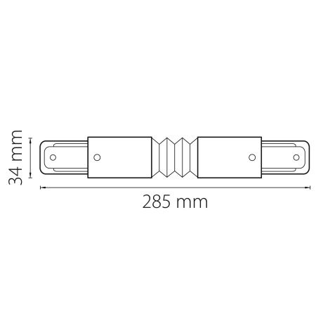Соединитель регулируемый гибкий однофазный Barra Lightstar 502159 Соединитель регулируемый гибкий однофазный Barra Lightstar 502159
