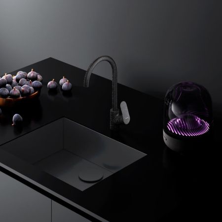 F8007122 Like смеситель для кухни, элегантный черный, шт, артикул F8007122