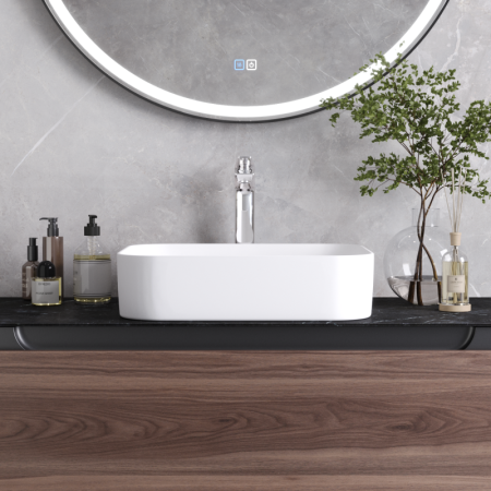 Раковина накладная керамическая CZR-6450, артикул CZR-6450