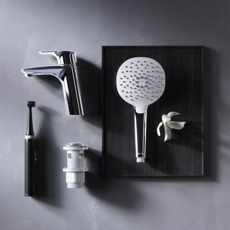 F71A82100 Spirit V2.1 смеситель д/умывальника с д/к, хром, шт F71A82100 Spirit V2.1 смеситель д/умывальника с д/к, хром, шт