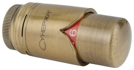 Термостатическая головка для автоматического терморегулятора (Состаренная бронза) Термостатическая головка для автоматического терморегулятора (Состаренная бронза)