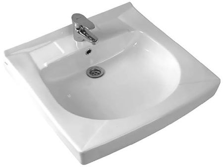 Раковина Santek Пилот 60 установка над стиральной машиной Белая, артикул 1WH301971