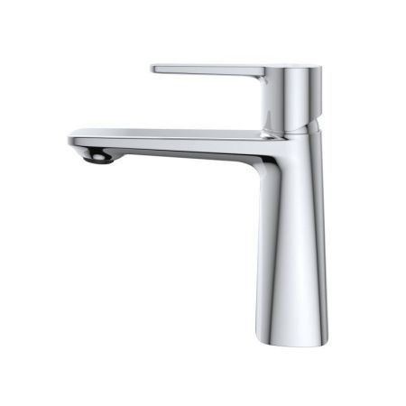 LUX-LS-01-W0 Смеситель для раковины однорычажный, без донного клапана, хром, артикул LUX-LS-01-W0