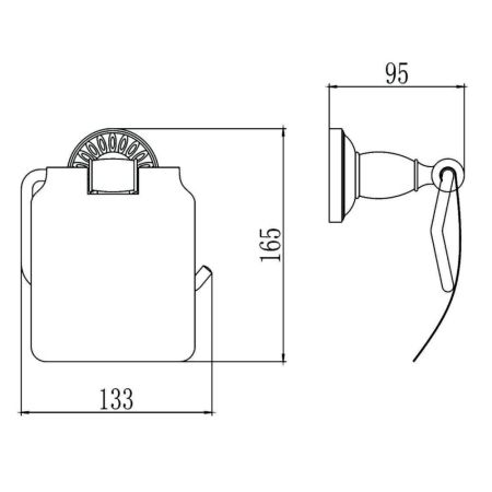 Держатель для освежителя воздуха Savol S-006651H, черный, артикул S-006651H