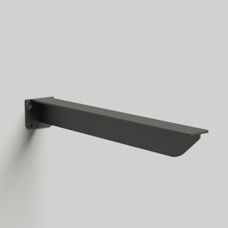 Salini Кронштейн 400*40*44мм для подвесной раковины/столешницы, цвет: черный матовый, артикул 1903302M