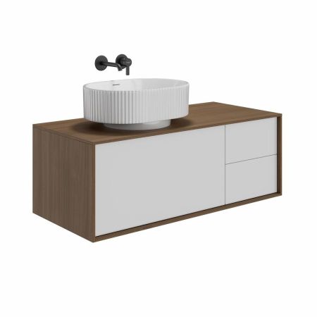 Раковина ARTBASIN Vento накладная 50, белая глянцевая