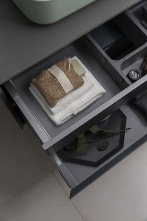 Тумба под раковину Allen Brau Infinity 85 1.21002.AM антрацит матовый, артикул 1.21002.AM