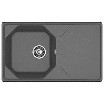 Кухонная мойка GranFest UNIQUE 840L, графит