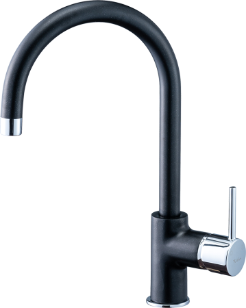 Rivelato Смеситель для кухни Orta U-обр. D-35мм antracite cromo арт.