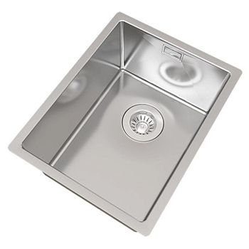 Кухонная мойка Florentina ОПТИМА-HM OHM.300.400.В.10.S.10, нержавеющая сталь