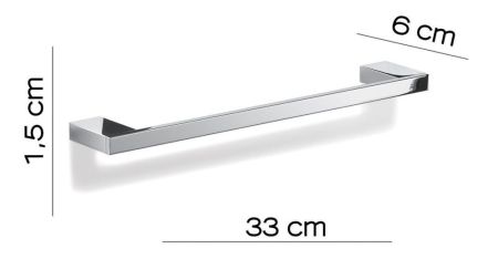 Gedy Lanzarote, полотенцедержатель, длина 33 см, цвет хром, артикул A321/30(13)