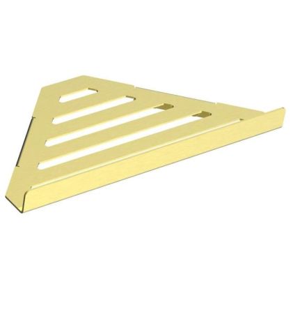 Полка для ванной угловая WONZON & WOGHAND, Брашированное золото (WW-6132-BG), артикул WW-6132-BG