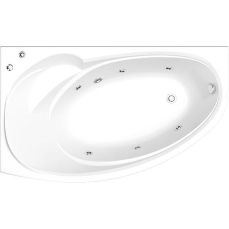 Акриловая ванна Bas Фэнтази 150x88 L без гидромассажа
