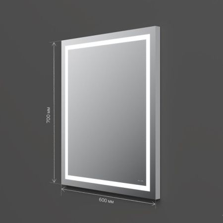 M91AMOX0601WG Универсальное зеркало настенное с контурной LED-подсветкой, 60 см M91AMOX0601WG Универсальное зеркало настенное с контурной LED-подсветкой, 60 см