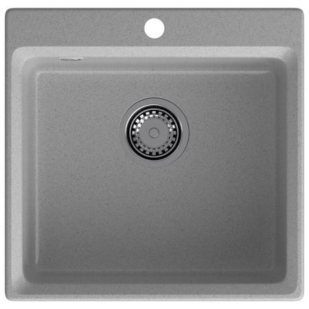 Кухонная мойка GranFest LEVEL 510, серый, артикул LV-510 серый