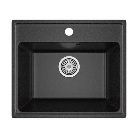 Кухонная мойка Maretti Kitchen KT490-BL, черный, артикул KT490-BL