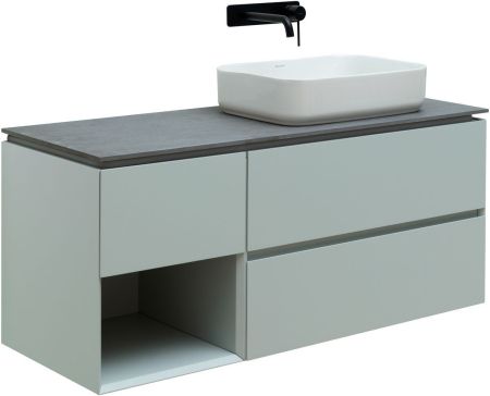 Тумба под раковину Allen Brau Infinity 120 1.21007.PWM R папирус матовый, артикул 1.21007.PWM