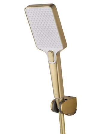 Смеситель для ванны WONZON & WOGHAND FLEX, Брашированное золото (WW-639906-BG), артикул WW-639906-BG