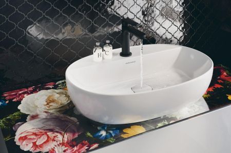 Раковина PLAZA накладная 60, белая глянцевая, артикул PLR.wb.60.1