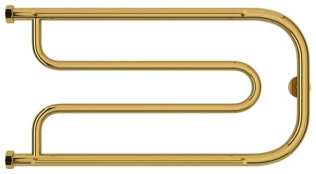 Полотенцесушитель водяной "Гусли+" 2П 320х650 Н. Г. 1" (Золото), артикул 03-4010-3265