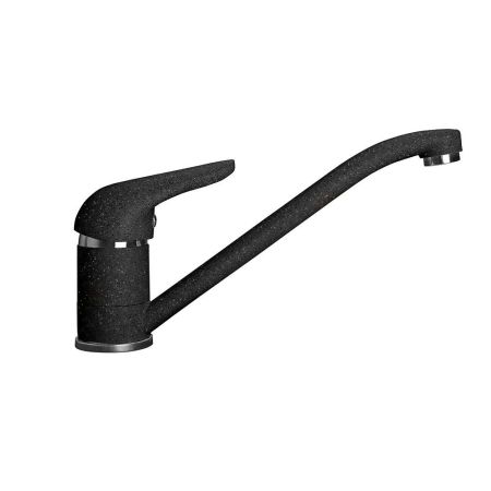 Смеситель для кухни GranFest 2124, черный