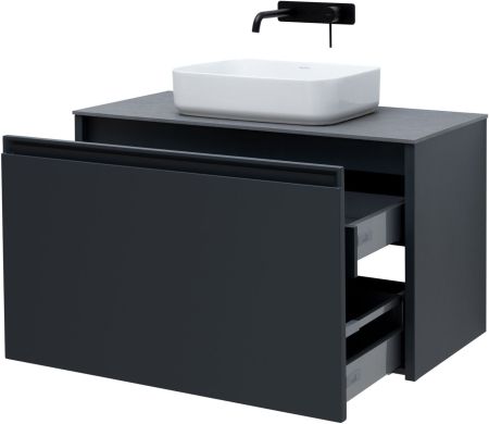 Тумба под раковину Allen Brau Fantasy 100 1.11004.AM антрацит матовый, артикул 1.11004.AM