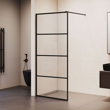 Душевая перегородка RGW WA-019B (Рисунок - черный принт, 700), артикул 351001970-84