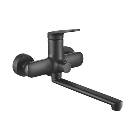 Смеситель для ванны Shevanik S8502H, черный, артикул S8502H