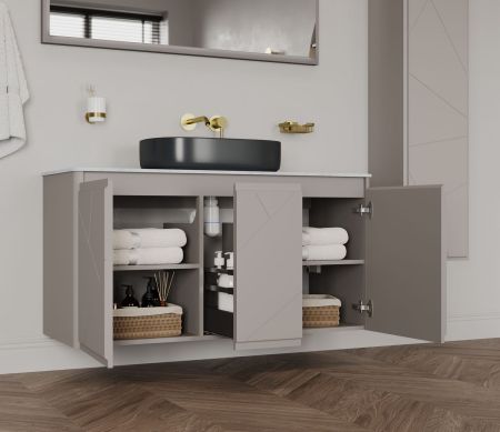 Тумба под раковину Allen Brau Paris 120 1.360004.CGM олива матовый