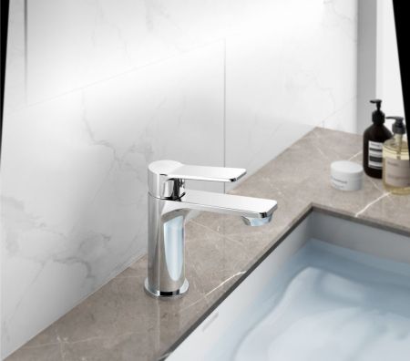 Смеситель для умывальника хром RUSH Haiti (HA1935-11), артикул HA1935-11