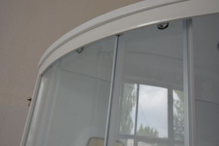 Душевая кабина Royal Bath  RB 140ALP-T (прозрачное) левая, артикул RB140ALP-T-L