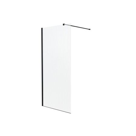 Душевая перегородка Knotlor WI100CG1BL 100х200, черный